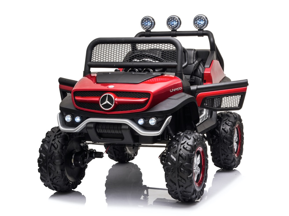 Mercedes-Benz Unimog, 12v kinder accu voertuig, buggy met vele opties - Specialist in Rijdend Speelgoed.