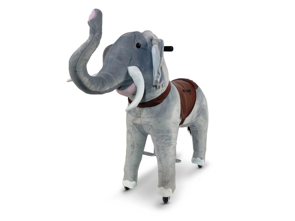 Taiko buik Trein Suradam MY PONY, rijdend speelgoed olifant van ROLLZONE ®, 4 - 10 jaar (MP2011-M) -  ATOYS.NL- Specialist in Rijdend Speelgoed.