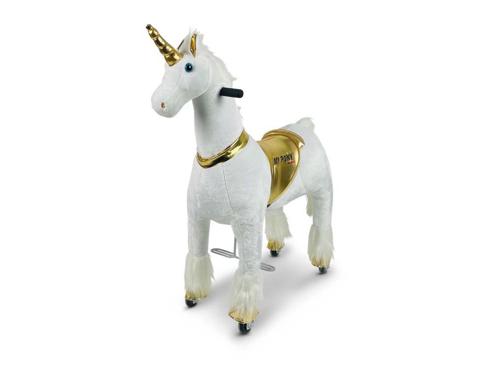 hand Nageslacht plek MY PONY, rijdend speelgoed unicorn van ROLLZONE ®, 4 - 10 jaar (MP2017-M) -  ATOYS.NL- Specialist in Rijdend Speelgoed.